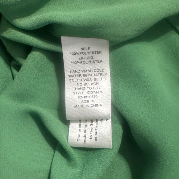 Palm Leaf Wrap Dress with Tassel detailing - Picture 3 of 3